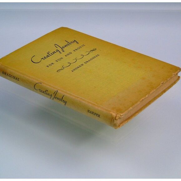 Creating Jewelry for Fun and Profit Vintage 1947 Book Andrew Dragunas Antique - Picture 3 of 7